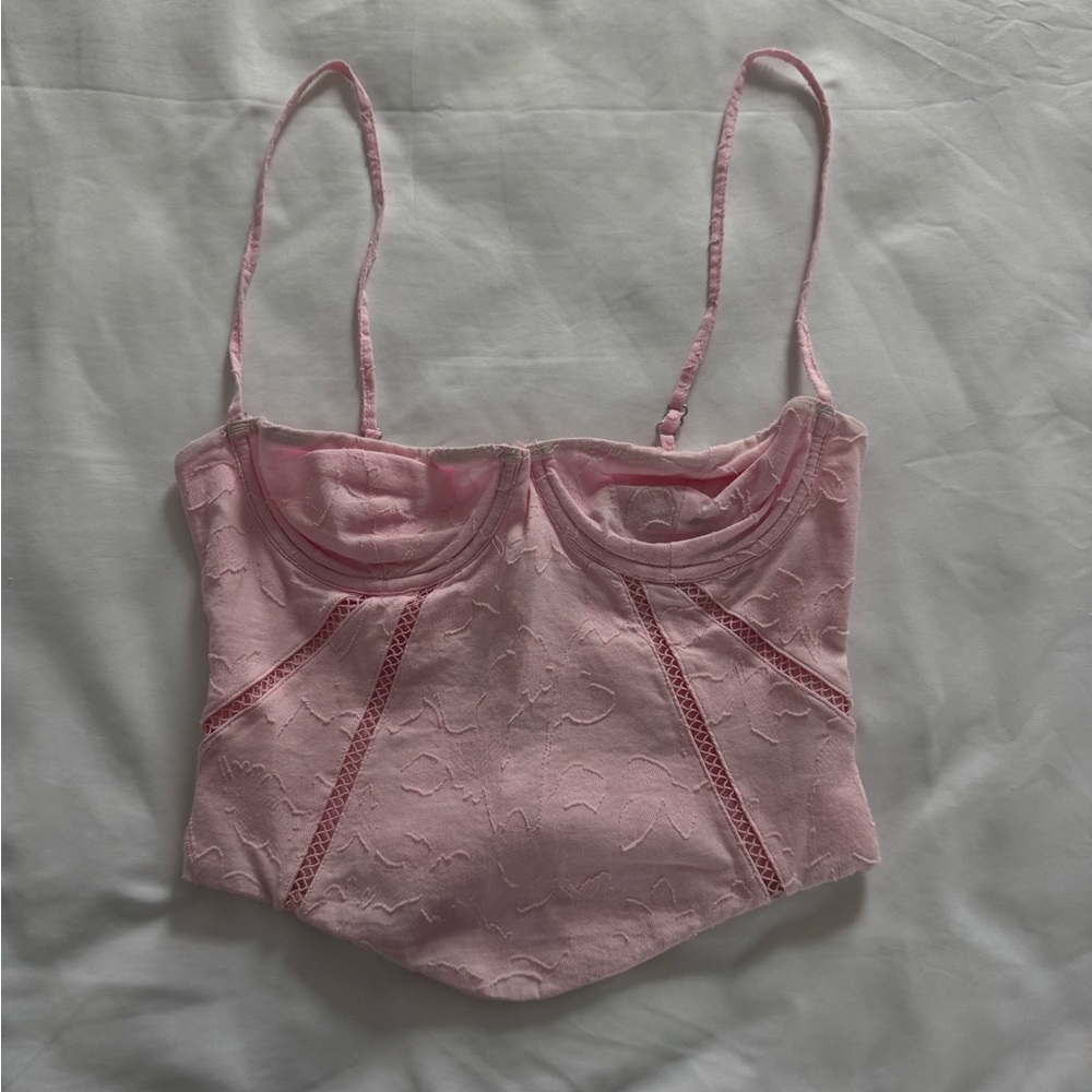 White Fox Boutique Corset Top